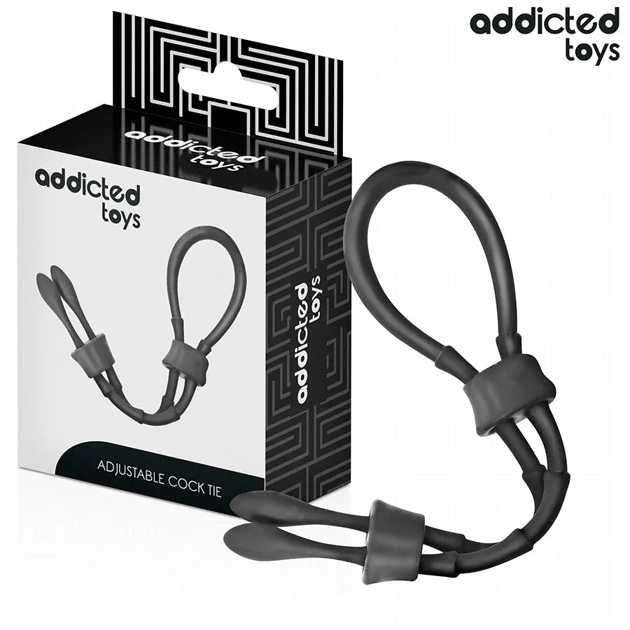 corde pénis silicone réglable qualité stimulation intense ajustement personnalisé contrôle érection confort pression balle intégrée stabilité flexible hygiénique