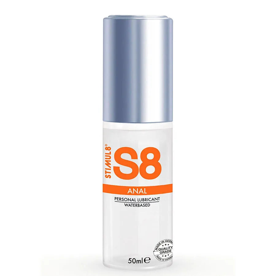 lubrifiant anal base eau longue durée sans parabène hypoallergénique sans gluten sans phtalate format 50ml discret compatible préservatifs