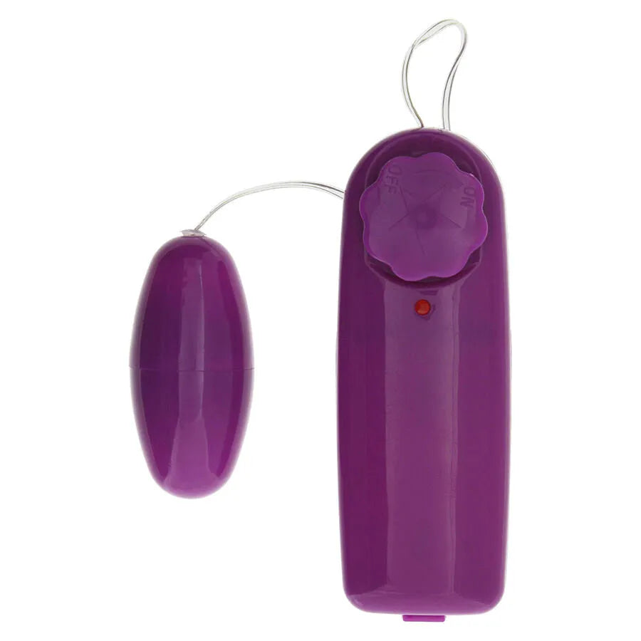 Coffret cadeau érotique violet avec vibromasseur ergonomique, accessoires intimes, design festif et matériaux sûrs.