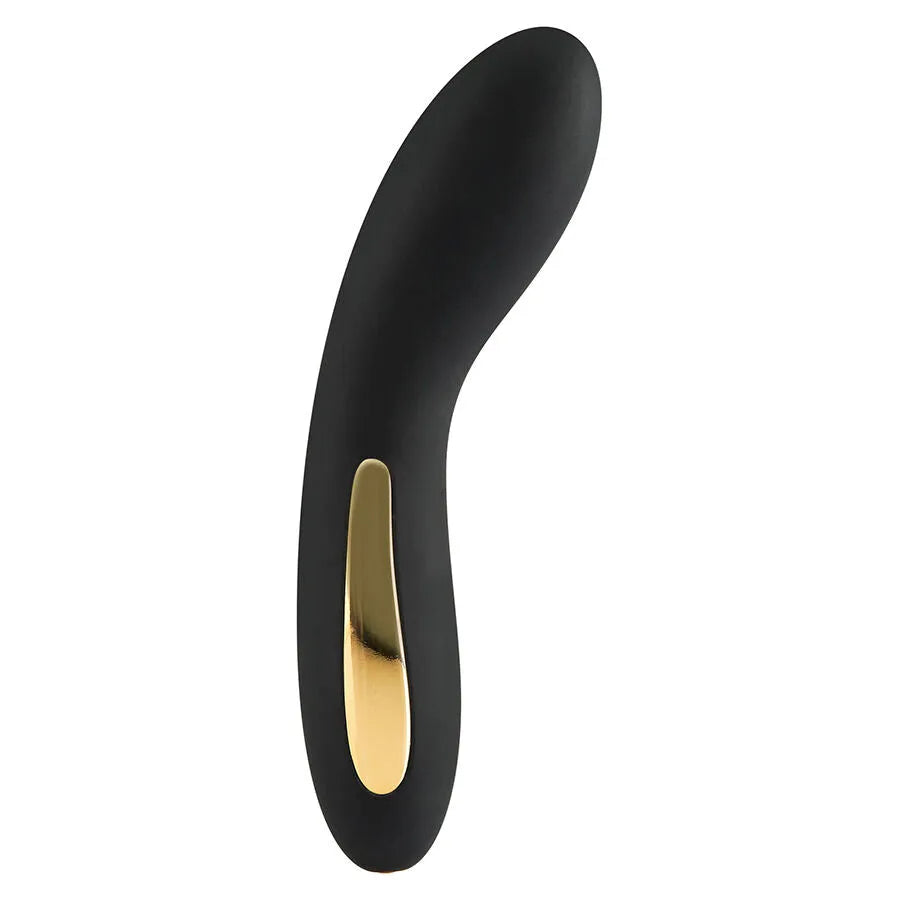 Vibromasseur point G silicone premium LED étanche rechargeable 7 modes noir