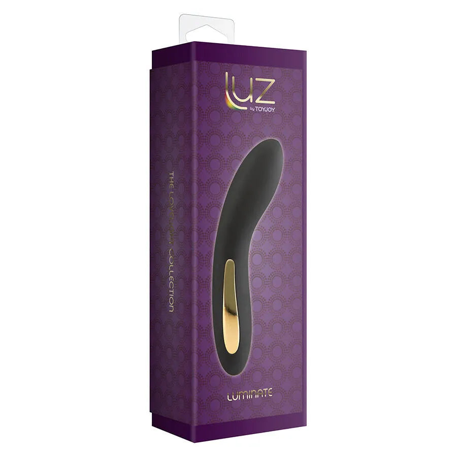 Vibromasseur point G silicone premium LED étanche rechargeable 7 modes noir