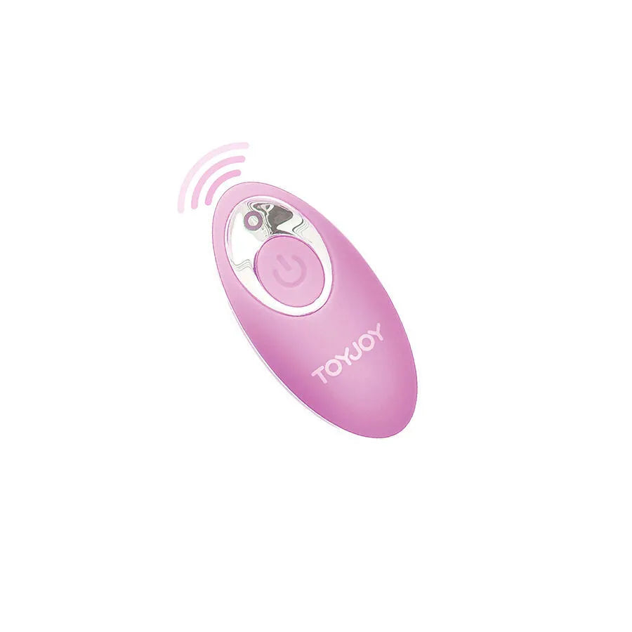 Vibromasseur télécommandé silicone rose ToyJoy You Crack Me Up 7 modes étanche