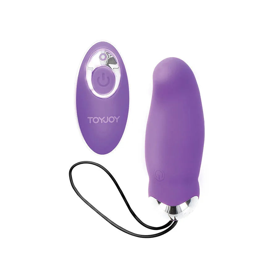 œuf vibrant silicone télécommande étanche puissant 7 modes ToyJoy violet luxe
