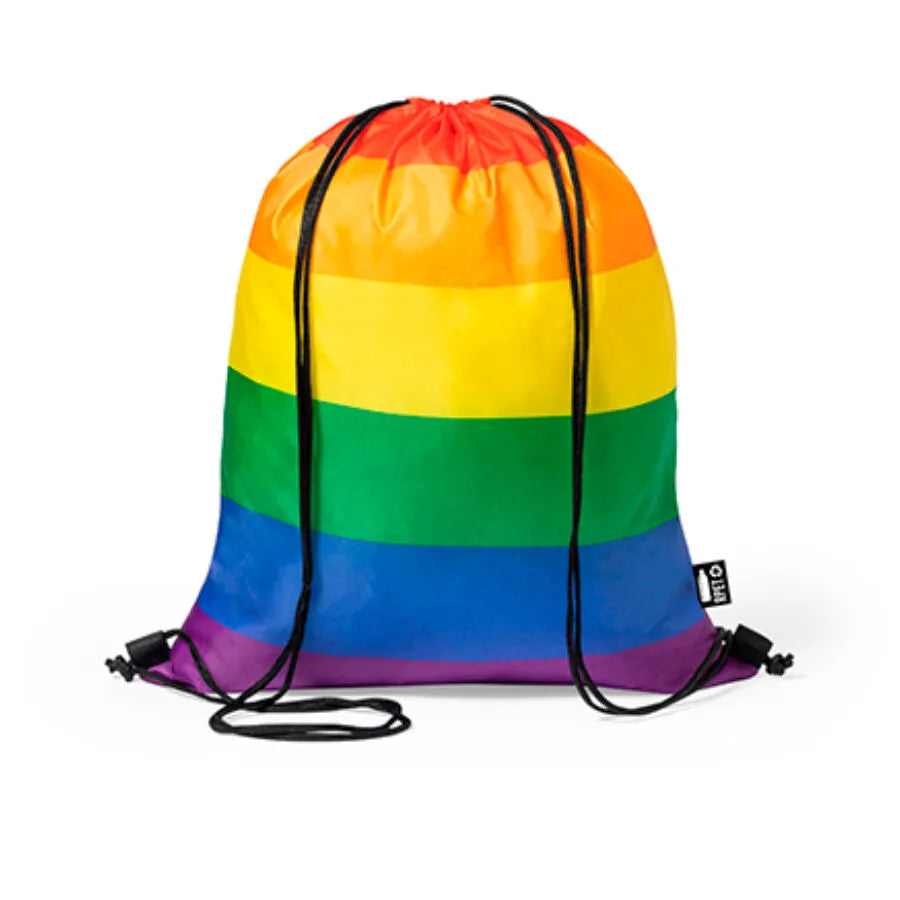 Sac à dos léger nylon arc-en-ciel grande capacité moderne quotidien