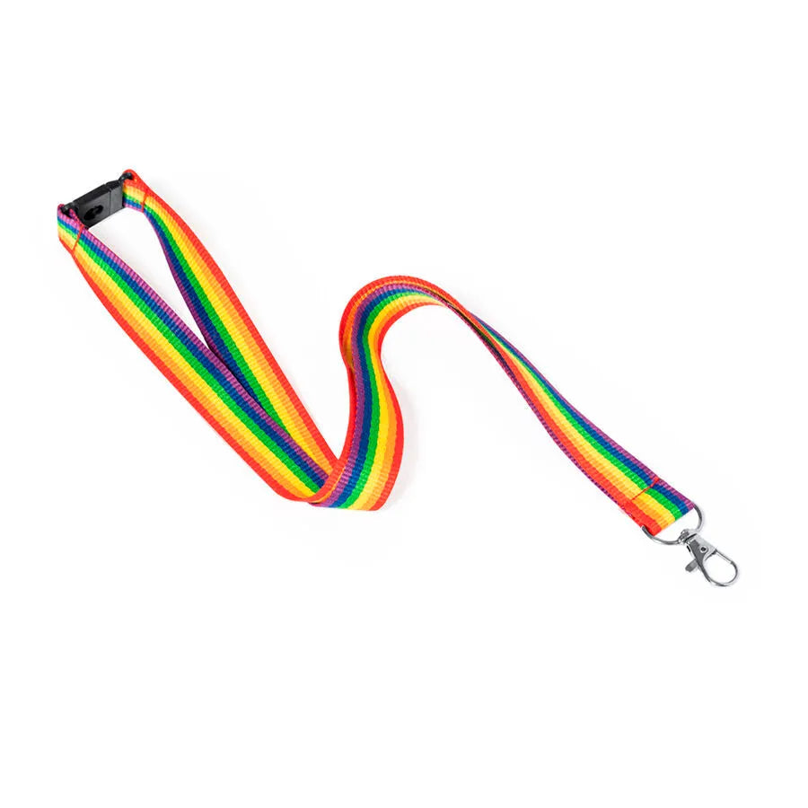 cordon multicolore pratique robuste large confortable durable clés téléphone étiquette nominative sécurisé attache métallique quotidien élégant