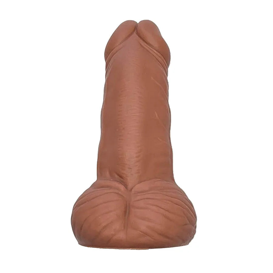 jouet antistress réaliste pénis couleur mulâtre quinze centimètres matériau souple flexible résistant ergonomique humoristique original cadeau enterrement vie célibataire