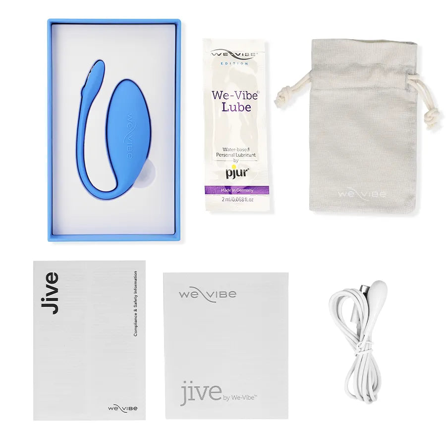 Vibromasseur Bluetooth discret We-Vibe Jive couples contrôlable application waterproof
