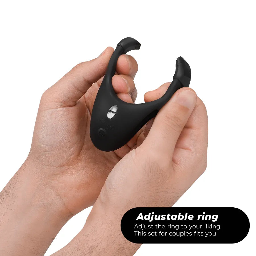 WE-VIBE TEASE US SET BOND ANNEAUX STIMULATION APPLICATION COUPLES SILICONE