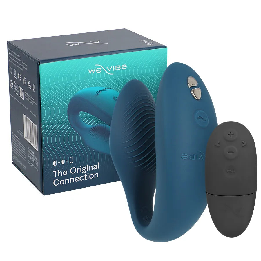 Vibrateur couple ergonomique We-Vibe Sync contrôle à distance silicone étanche