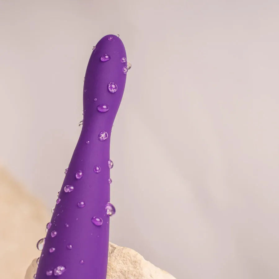 plug anal débutant flexible étanche silicone vibrations multiples confort violet
