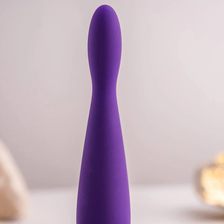 plug anal débutant flexible étanche silicone vibrations multiples confort violet