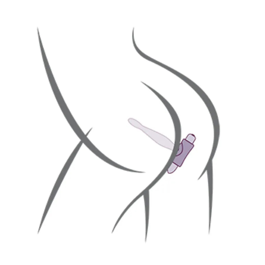 Plug anal débutants flexible vibrations 7 modes étanche silicone noir
