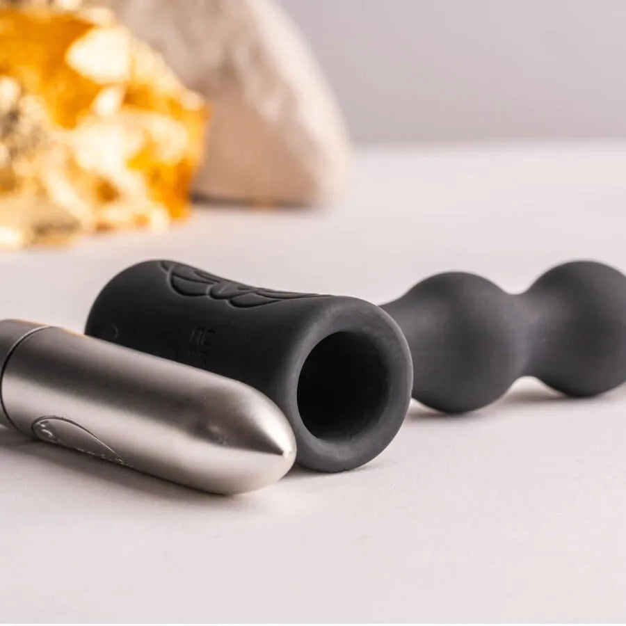 plug anal perlé vibrations multiples silicone étanche débutants usage douche baignoire