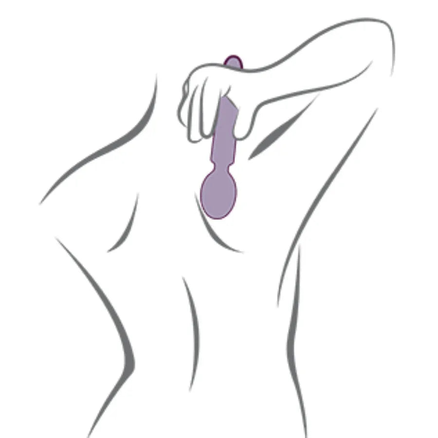 masseur vibrant silicone flexible rechargeable étanche puissant silencieux polyvalent ergonomique portable léger tête souple dix modes personnalisables hypoallergénique