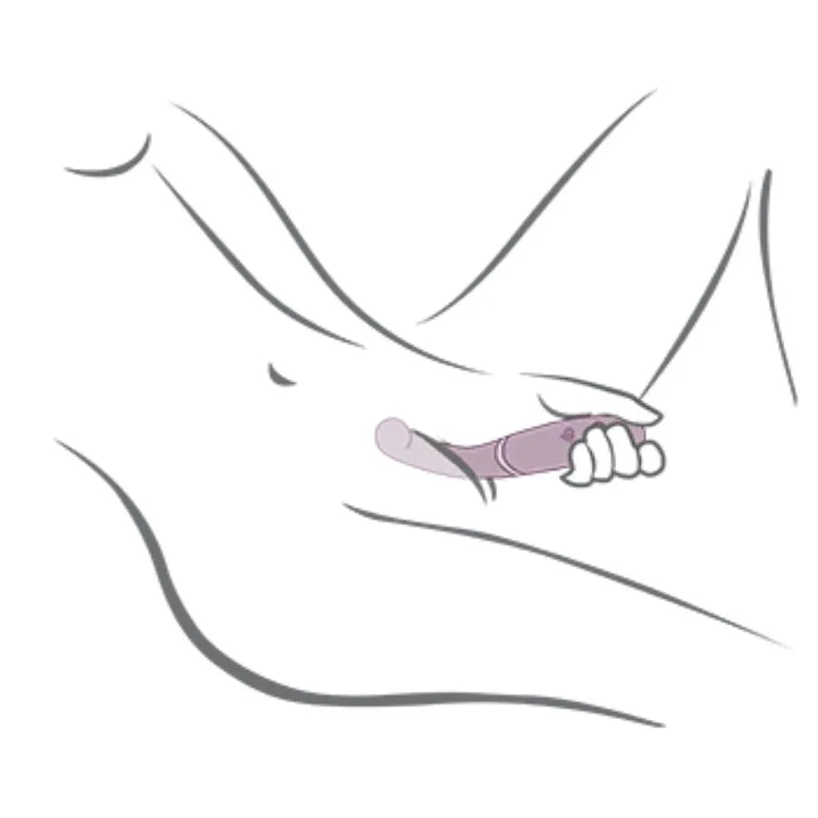 Vibromasseur double stimulation clitoris point G ergonomique silicone étanche violet