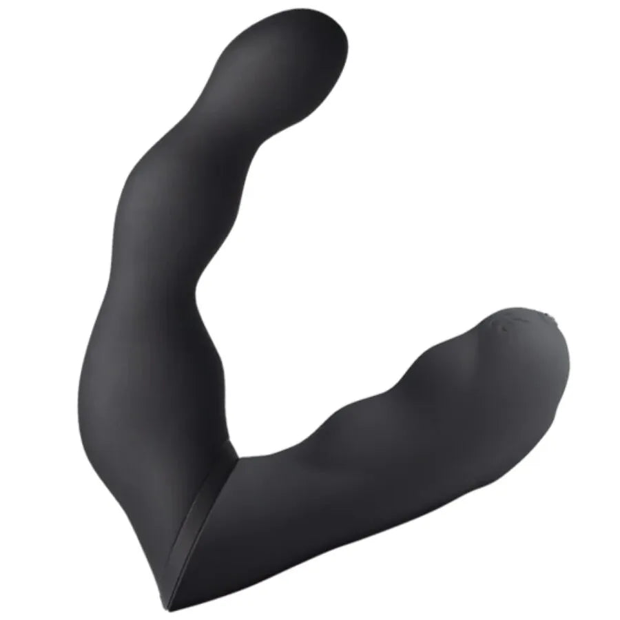 ROCKS-OFF Vibromasseur prostatique anal double moteur silicone réglable étanche rechargeable