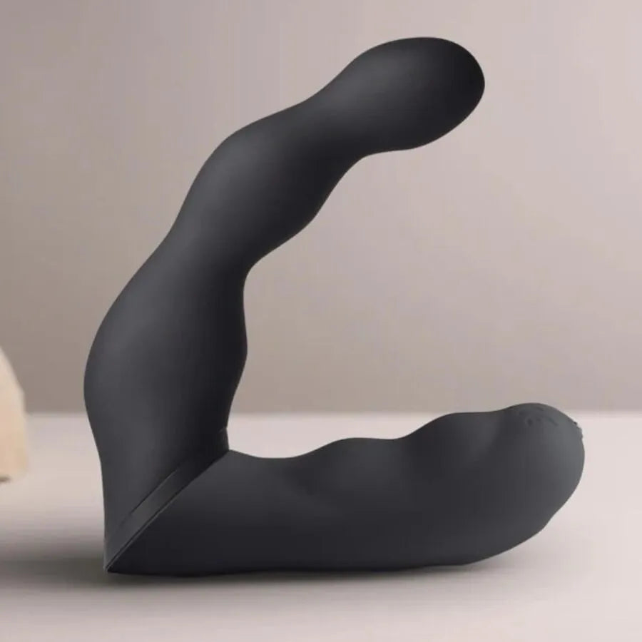 ROCKS-OFF Vibromasseur prostatique anal double moteur silicone réglable étanche rechargeable