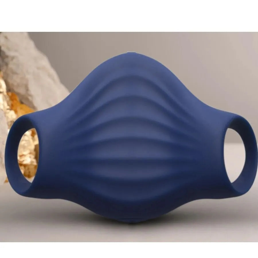 masturbateur vibrant silicone flexible étanche ergonomique texturé nervuré puissant multiples modes rechargeable silencieux longueautonomie paume sécurisée compact sensations intenses