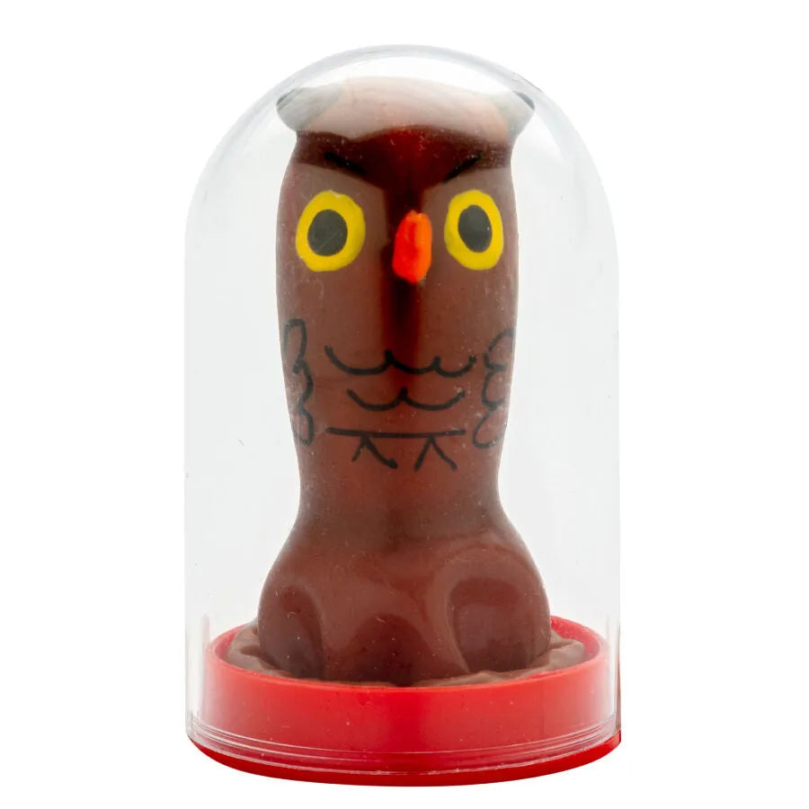 CONDOMERIE - PRÉSERVATIFS FANTAISIE PEINTS À LA MAIN HIBOU