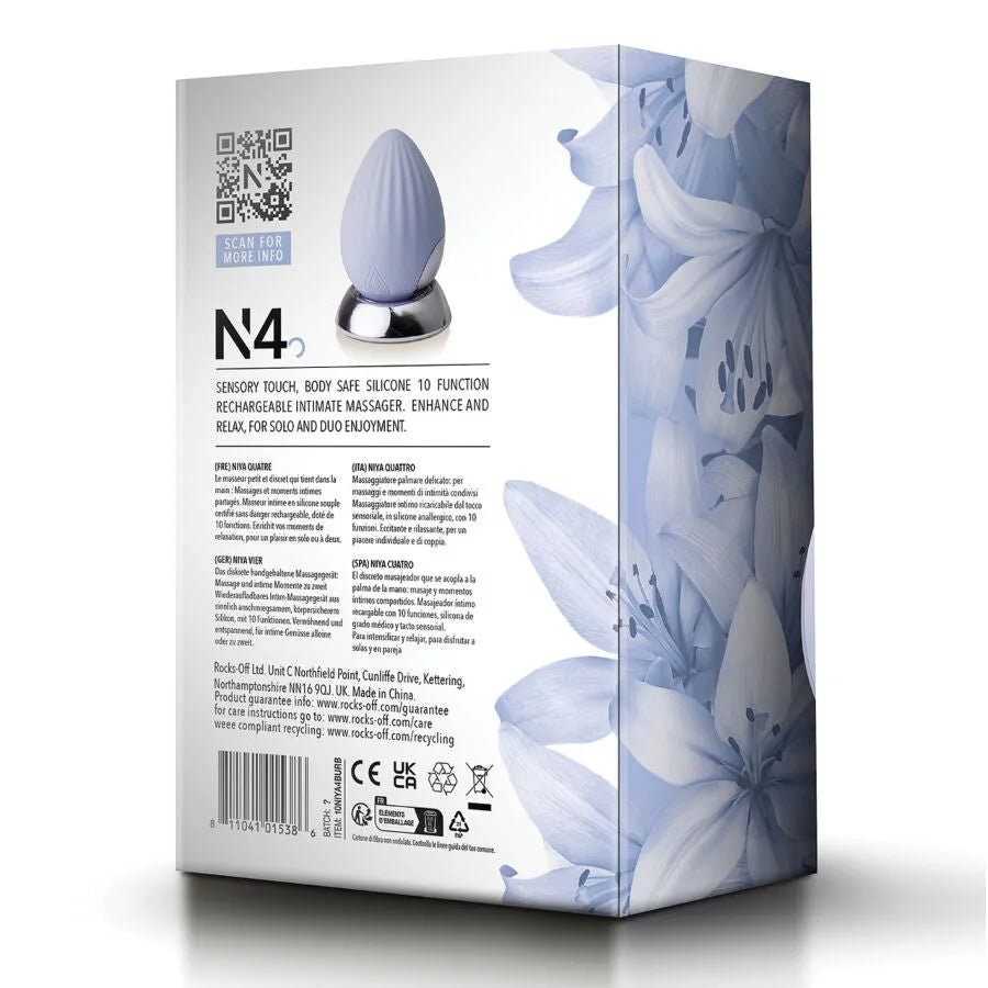 Masseur intime ergonomique silicone médical dix modes vibrations discret usage solo couple étanche compact doux sûr prise main forme ovale