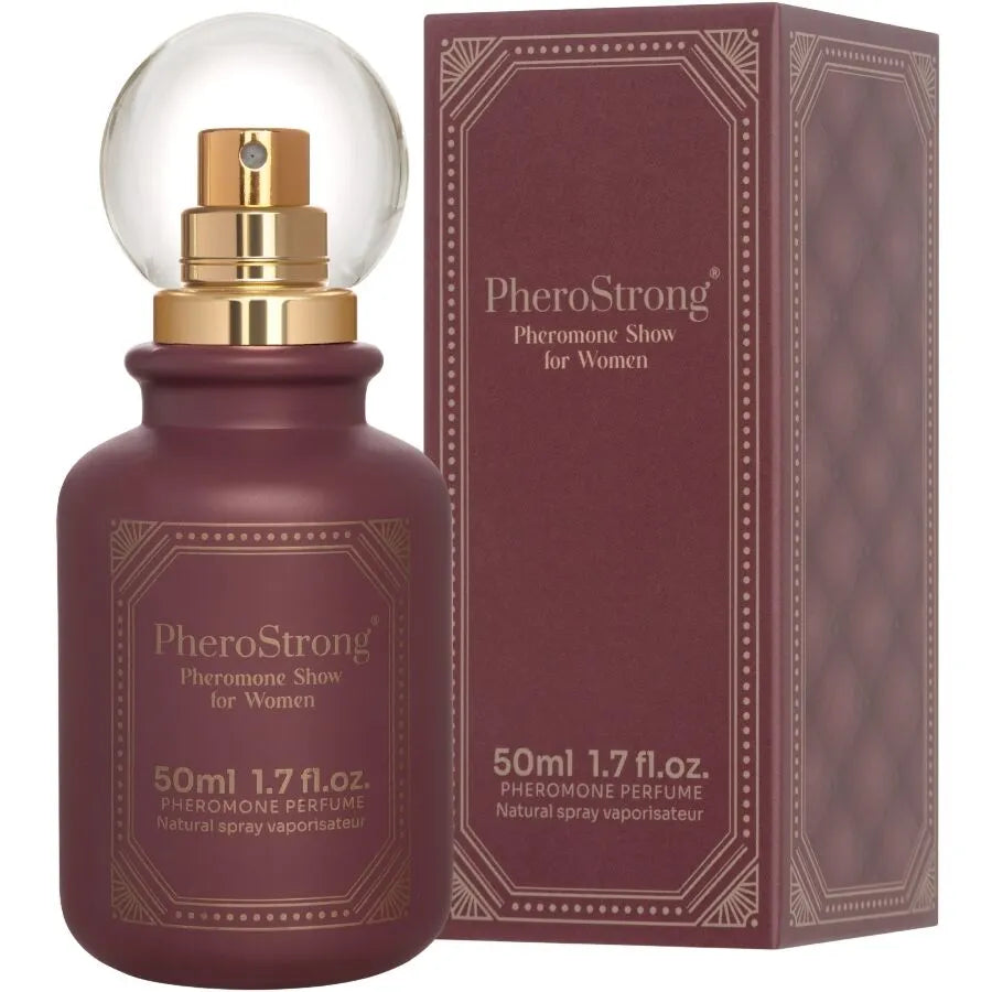 Parfum phéromones féminin séduisant PheroStrong cerise amande vanille séduire femmes