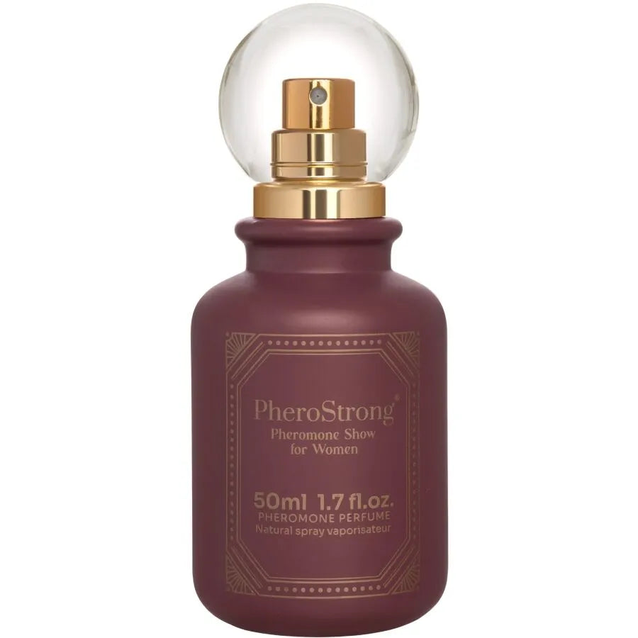 Parfum phéromones féminin séduisant PheroStrong cerise amande vanille séduire femmes