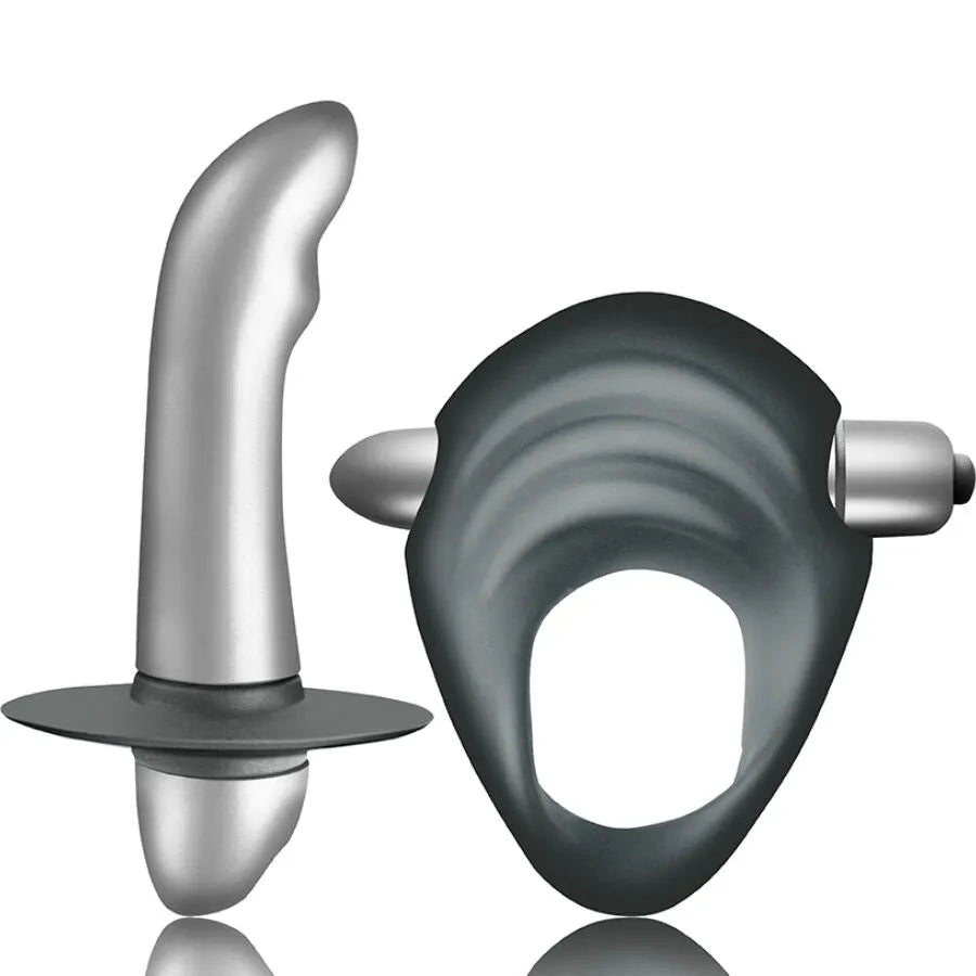 Climaximum Entice Kit anal plug vibrating ring prostate G-spot stimulation 10 speeds silicone ABS discreet couple beginner