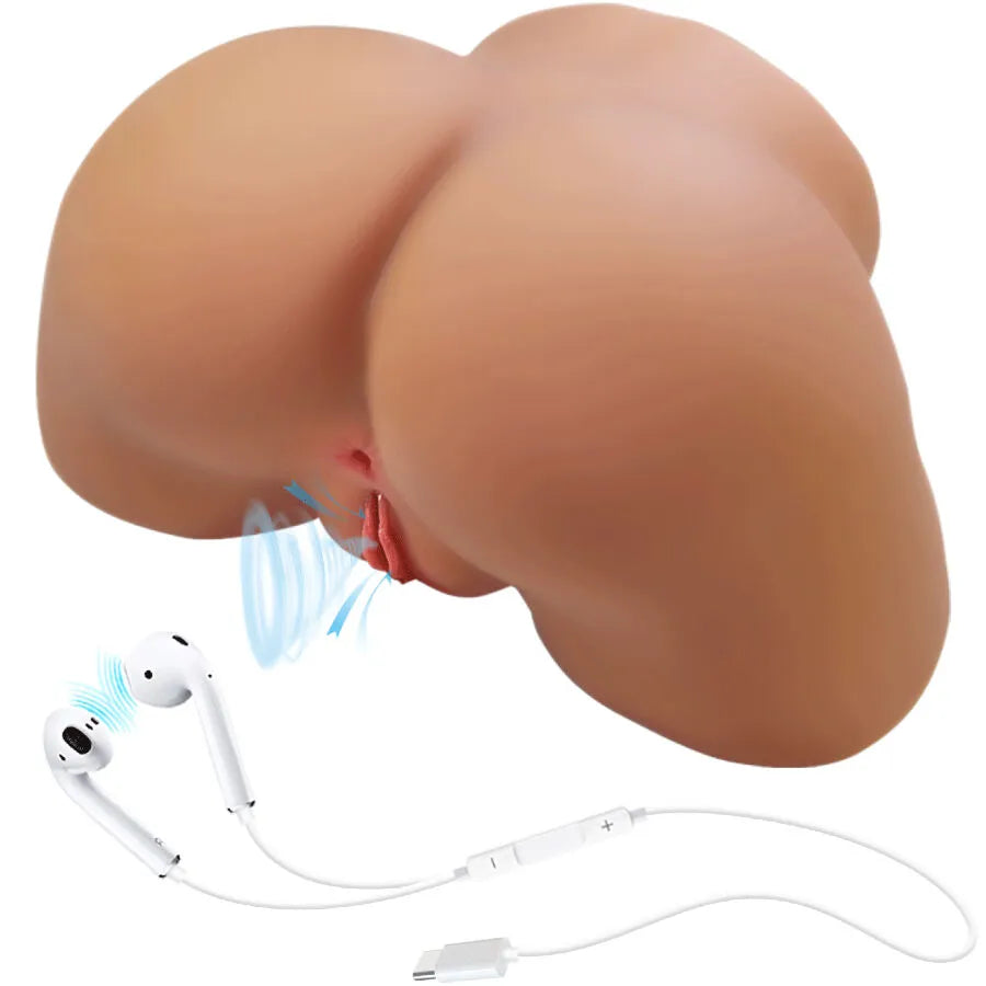 Crazy Bull - Ilana Vibrateur Et Suçon Féminin Réaliste Avec Son 6,8 Kg