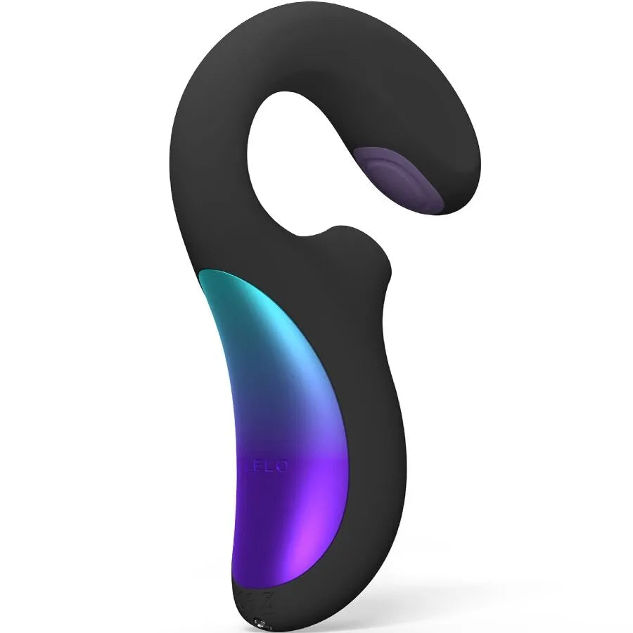Vibromasseur Lelo Enigma Double Sonic Point G Noir stimulation clitoridienne point A Deep Sonic™ silicone médicaux sextoy femme couple