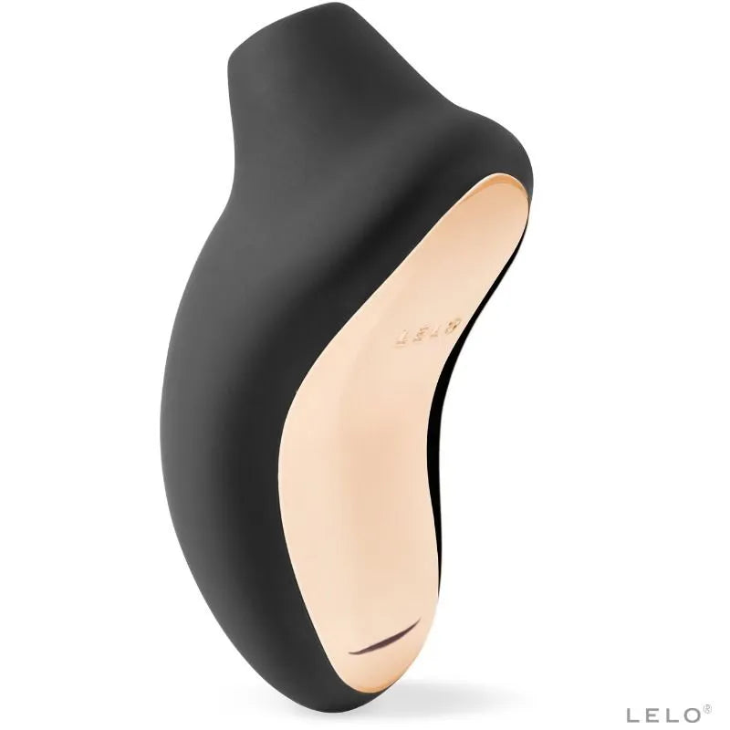 Stimulateur clitoris Lelo Sona Cruise noir et or rose, sextoy féminin, stimulation clitoridienne, fonctionnalités multiples, rechargeable, étanche, design élégant