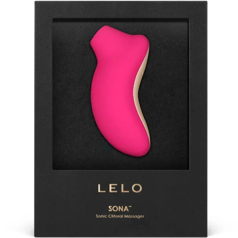 Stimulateur Clitoridien Sonique Lelo Sona Douces Vagues Pression Cerise Conception Ergonomique Silicium Hypoallergénique Sécurité Intensité Contrôle