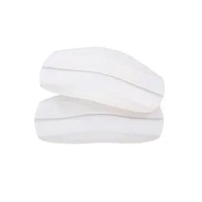 Coussin antidérapant soutien-gorge blanc, doux et ajustable, pour confort et protection peau, anti-irritation.