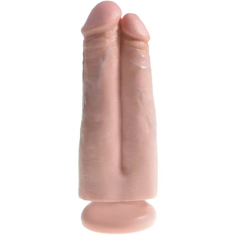 godemiché réaliste double pénétration ventouse puissante hypoallergénique antiallergique sanslatex flexible ferme textureréaliste faitmain américain compatibleharnais tailleoptimale poidsmaîtrisé