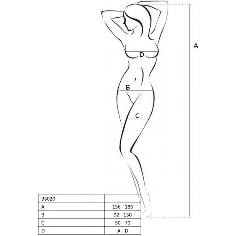 PASSION LINGERIE SEXY BODY RÉSILLE OUVERTURE ENTREJAMBE DENTELLE BLANC