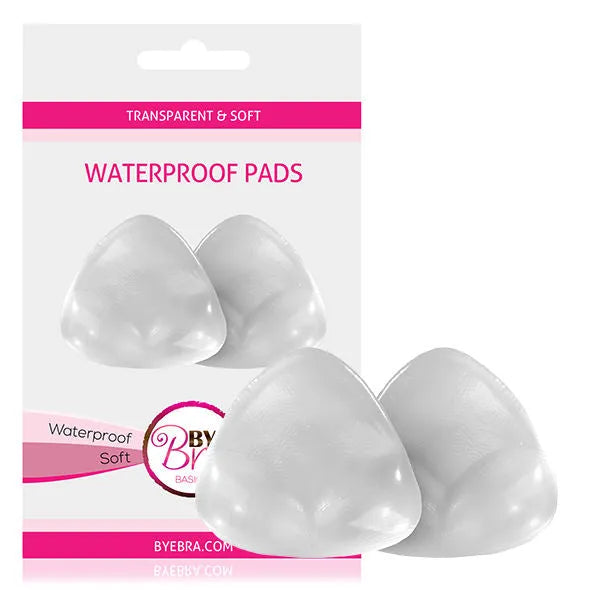 Coussins push-up transparents en gel imperméable, forme triangulaire, pour soutien-gorge bikini, confort et volume naturel.