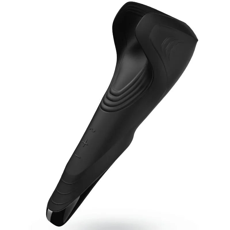 Vibromasseur pour hommes Satisfyer Baguette Magique 35 programmes de vibrations design ailé innovant silicone hypoallergénique discret et sécurisé pour usage personnel ou couple
