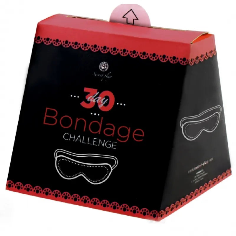 Ensemble de défis de bondage en 30 jours, initiation progressive, eroticosexuel, expériences audacieuses, design audacieux, matériaux durables, challenge intime, exploration de la soumission, eroticosexuel