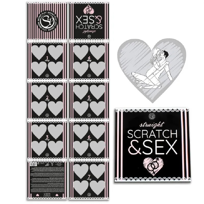 Jeu De Grattage Érotique Pour Couples