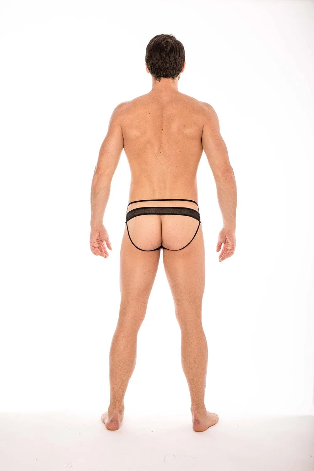 Jock Strap Rouge 3 Cordes Lookme