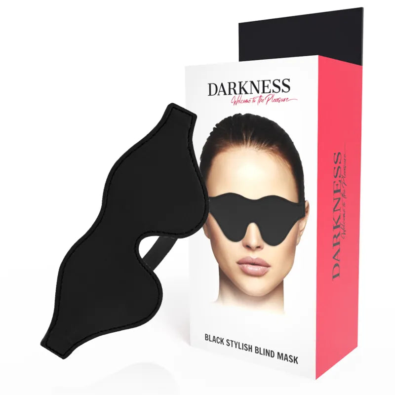 Masque Bdsm En Pvc Réglable Pour Couples