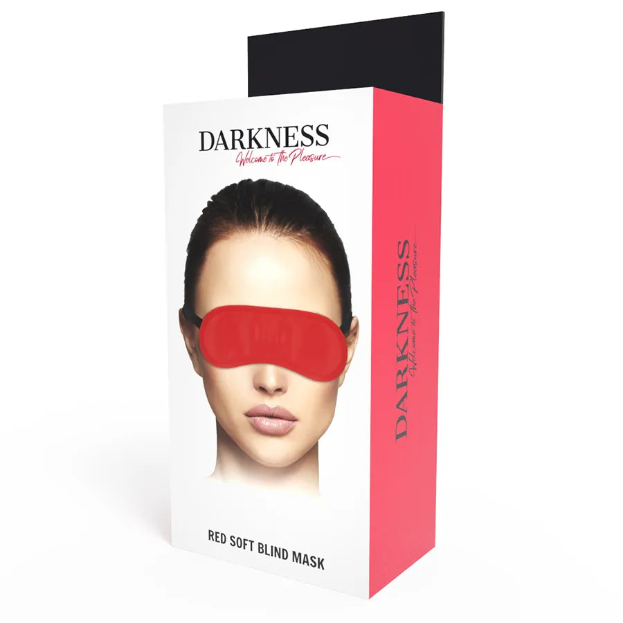 Masque Bdsm Satin Ajustable Pour Couples