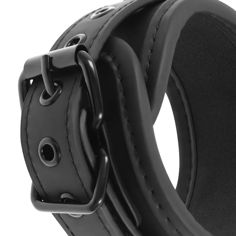 Menottes Bdsm Cuir Vegan Confort Réglable