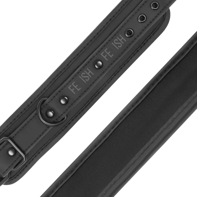 Menottes Bdsm Cuir Vegan Confort Réglable