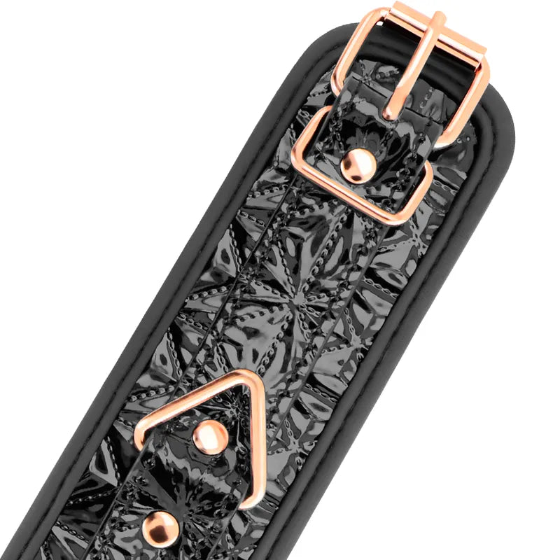 Menottes Bdsm Cuir Vegan Sans Nickel