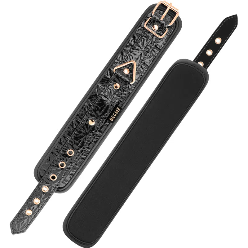 Menottes Bdsm Cuir Vegan Sans Nickel