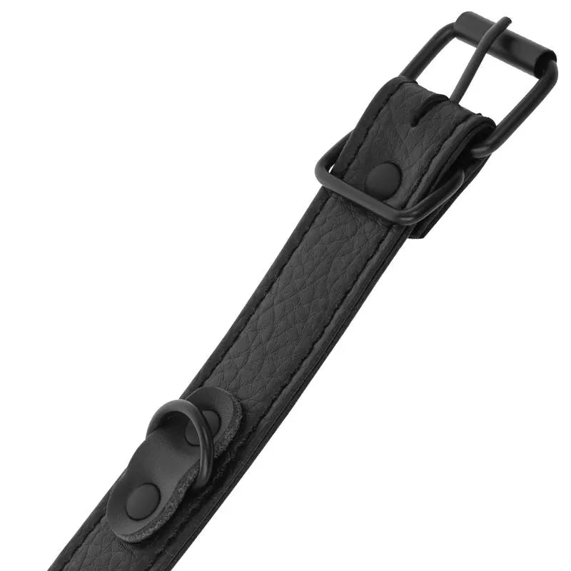 Menottes Bondage Confortables Noires En Pu