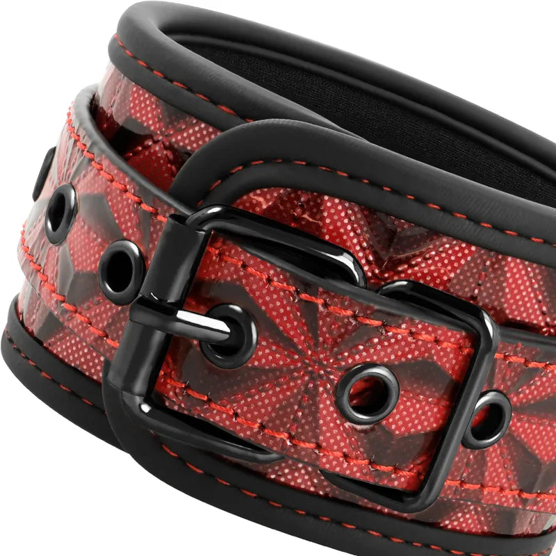 Menottes En Cuir Vegan Sans Nickel Bdsm