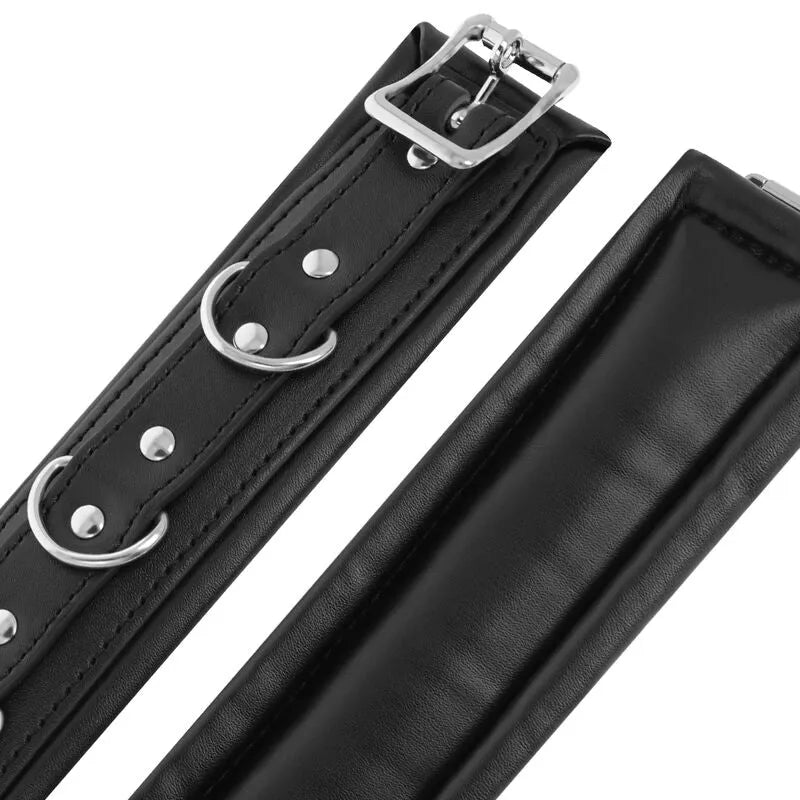 Menottes Confortables Pu Pour Jeux Bdsm