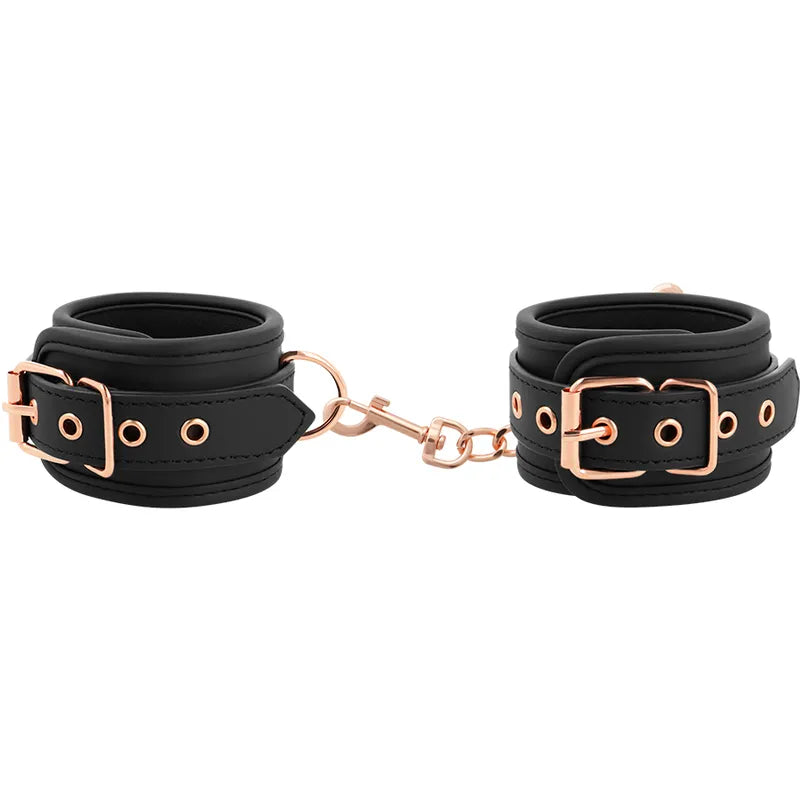 Menottes En Cuir Vegan Bdsm Confortables