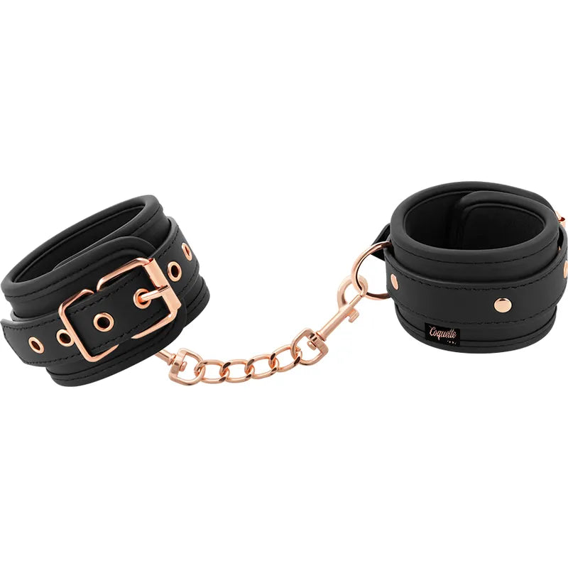 Menottes En Cuir Vegan Sans Nickel